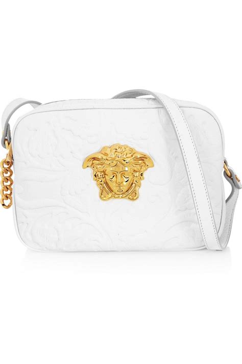 versace white harnest|net a porter Versace.